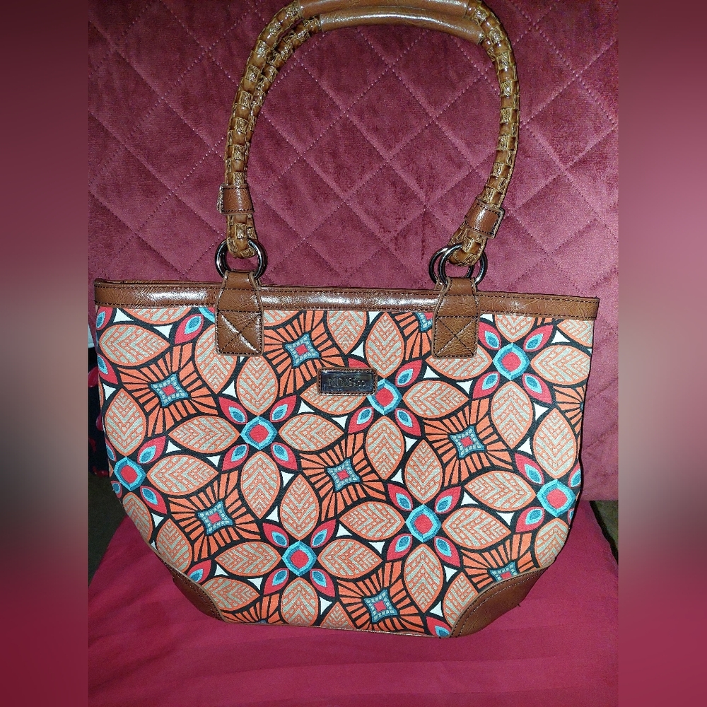 Nine & Co. Multi colored boho handbag